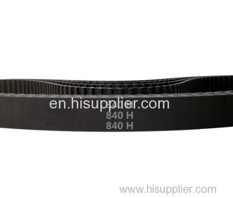 free shipping rubber timing belt industrial belt 840H 168teeth length 2133.6mm pitch 12.7mm width 15mm professional prod