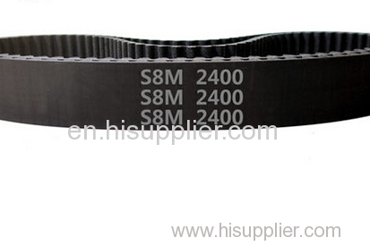 free shipping STPD/STS-S8M rubber synchronous belt timing belt 300 teeth length 2400mm pitch 8mm width 10mm high quality