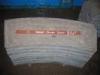 High Cr White Iron Castings End Liners For Cement Mill