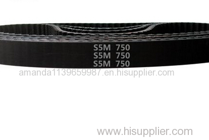 free shipping STPD/STS-S5M-10mm timing belt 150 teeth pitch 5mm width 10mm length 750mm S5M belt factory shop