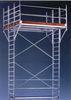 Cold Pressed Ring lock joints Aluminium Mobile Tower Scaffold / Work Station / Ladders For For Build