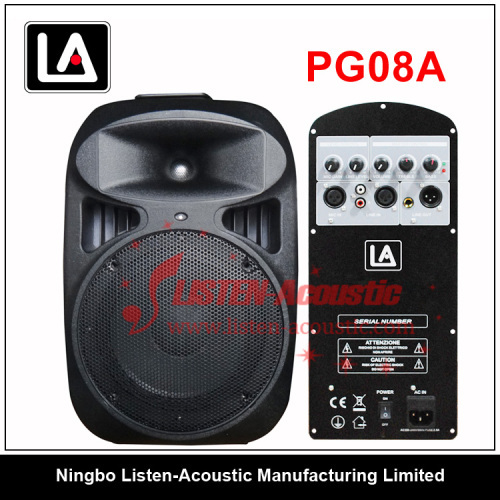8 inch full range professional Music plastic speaker box PG08 / 08A