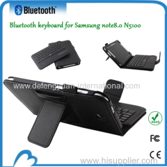 Russian black bluetooth keyboard for Samsung note8.0 N5100