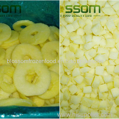 Apple fruit frozen apple rings apple diced