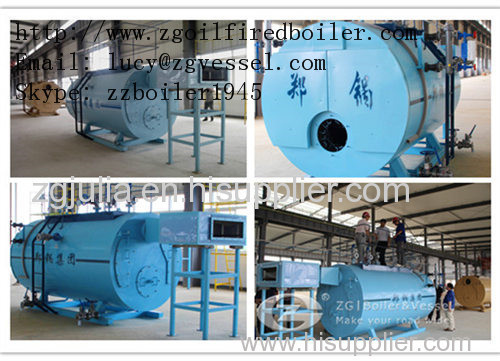 1.4 mw oil hot water boiler