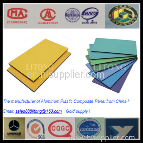 PE ALUMINUM PLASTIC COMPOSITE PANEL