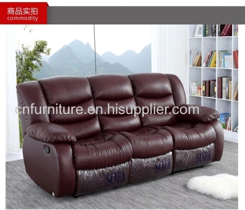 Cream leather lazy boy recliner chair /decoro leather sofa recliner With Writing Pad Function LS811B