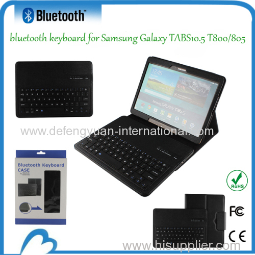 New style wireless bluetooth keyboard for Samsung Galaxy TABS10.5 T800/805