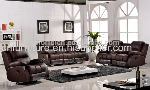 Recliner sofa china for home solan hotel leather sofa/recliner theater chair/ recline sectional sofa set