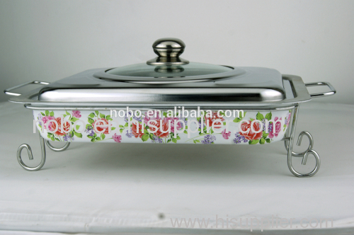 stainless steel buffet food warmer/ fast food dish