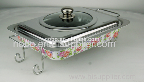 stainless steel buffet food warmer/ fast food dish