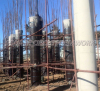 phenolic brown film faced wooden circular column formwork system with nice concrete finish