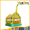 yellow giraffe inflatable bouncer