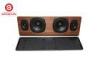 Portable Wooden Bluetooth Surround Sound Speakers Music Player for Home Theatre