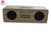 Smartphone / Laptop / Tablet Stereo Bamboo Bluetooth Speaker Subwoofer with Mic