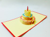 Birthday cake 3D pop up card