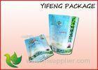 Chemical Fertilizer Plastic Stand Up Pouches With Zip Lock Customized Printed