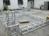 Aluminum truss , 6082-T6 Stage Lighting Truss For Exhibition Stand Build And Stage Truss