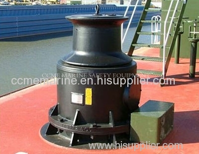Marine electric anchor capstan