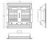 6500K 135W Module LED Canopy Lighting Fixtures For Petrol Service Station IP65