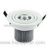 Household Round Led Ceiling Downlight 3000K - 6500K With Long Lifespan