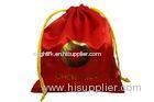 Durable Satin Drawstring Pouch , Luxury Packaging Bags With Satin