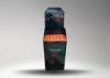Customized Logo Bump Proof Corrugated Cardboard Dump Bins with Holes for LEDS