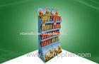 Advertising Stack - up Display Units POP Cardboard Display for Chocolate