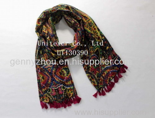 Polyester scarf printing scarf 2015