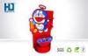 Customized Promotional Red Doraemon Shape Cardboard Advertising Display For Doraemon Toys