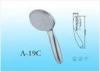 Adjustable Plastic Plated Chrome/Spray paint Plastic 2 Functio Shower Heads water saving For Hotel /