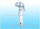 Silver Color Plastic Hand Held Shattaf Bidet Spray 2 Function With Click Switch