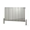 40x10mm Bathroom Heated Towel Radiators ,Heated Towel Rails Flat Tube Stainless Steel