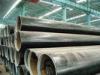 Zinc Coating LSAW Welded Steel Pipe For Oil Refinery Equipment , Length 1m - 12m