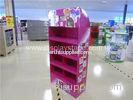 Recycled Paper Cardboard Material Retail Display Stands , Champagne Display Racks