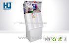 Floor Standing Shampoo Cardboard Cosmetic Display Stands Pantone Color