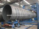 X42 , X46 , X60 , X65 , X70 Spiral Welded Steel Pipe For Fluid And Gas , High-Temperature Resistant