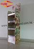 Cardboard Display Stands Corrugated POP with Offset Printing for Retail / retailers