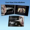 5 Inch Battery Operated Calendar Promotional Video Card Brochure 480*272