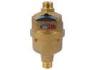 Anti theft Domestic Multi Jet Brass Water Meter for Cold Water or Hot Water