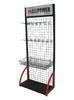 Supermarket Food Wire Display Stands Five Tier Single side with Metal