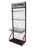 Supermarket Food Wire Display Stands Five Tier Single side with Metal