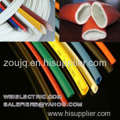 Silicone coated glass tube Glass braided Teflon PTFE tubes