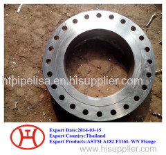 ASTM A182 F316L WN flange