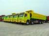 SINOTRUK Construction Transport Dumper Lorry , Drive Model 8X4
