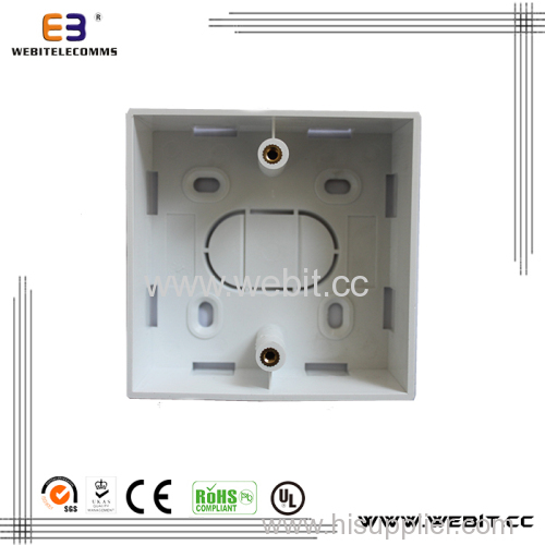 Mount back box Fit for Wall Outlet / face plate 86*86mm 86 type