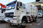 Sinotruk SWZ Garbage Compactor Truck , Rear Loader Garbage Truck