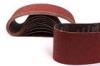 Poly Cotton Aluminum Oxide Sanding Belts 75mm x 533mm / Grit P36 To Grit P220