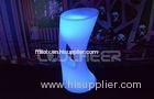 Rechargeable led light up stool For Nightclub , bar led lighting furniture