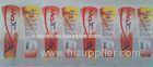 PE Adhesive Plastic Cosmetic Bottle Labels Sets For Packing